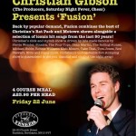 Christian Gibson at the Pizzeria Venezia Rushden