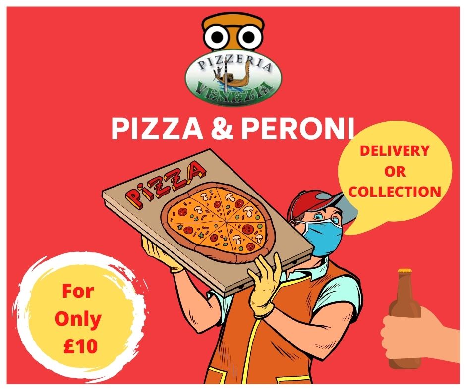 Pizza and Peroni Wednesday Night Special