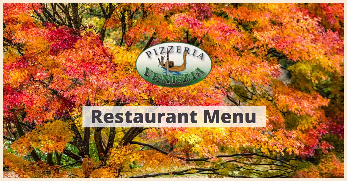 Autumn Restaurant Menu