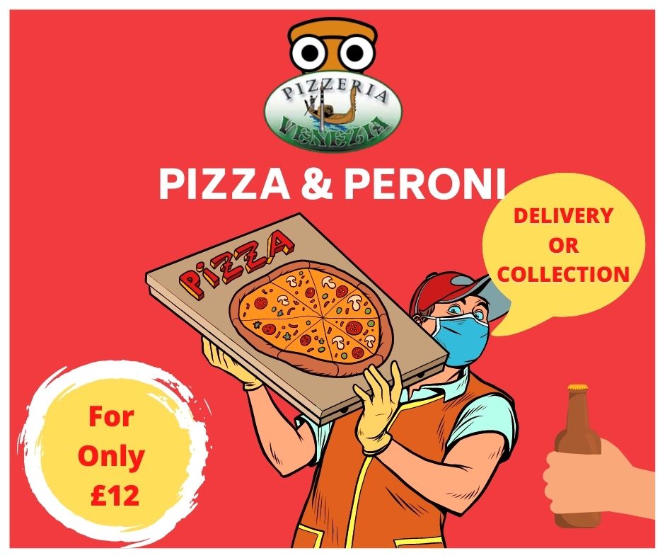Pizza & Peroni Delivery and Takeaway image