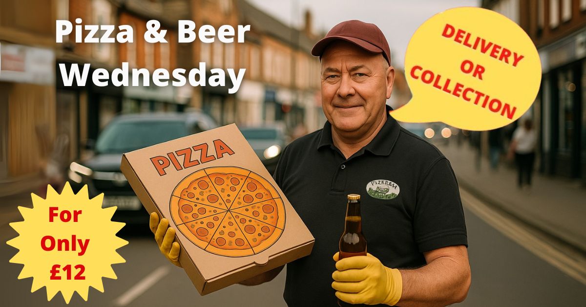 Pizza & Peroni Wednesday Special Featured Image